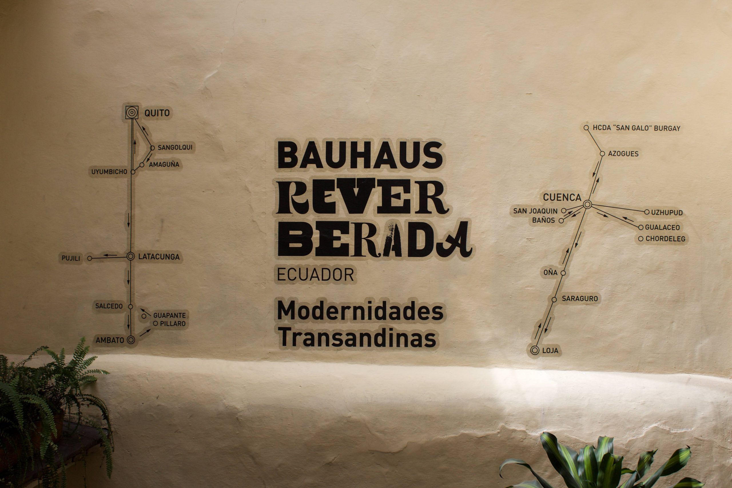 Bauhaus reverberada: modernidades transandinas, Ecuador 2024